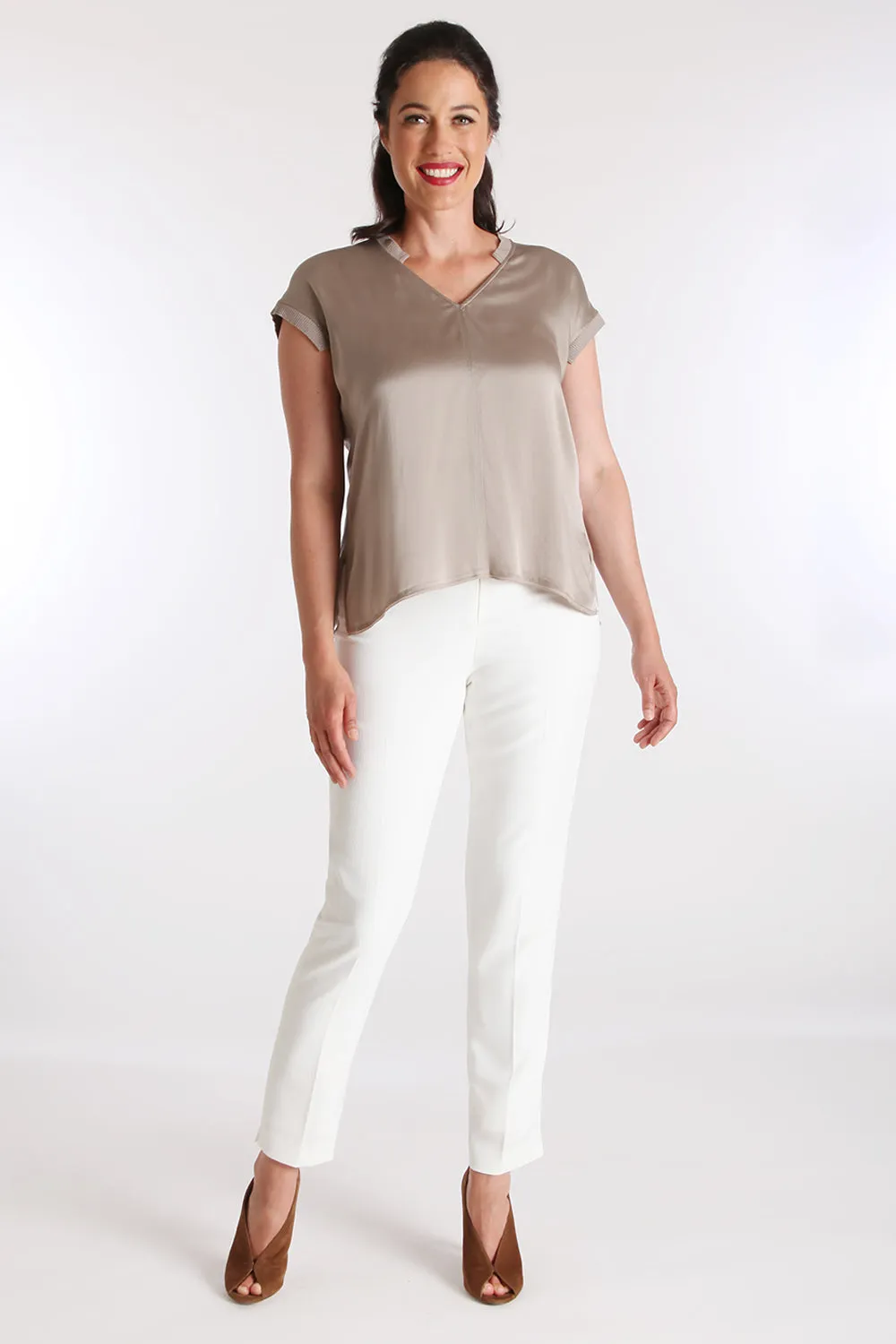 Jasmine Pant - Ambassador Crepe: FINAL SALE
