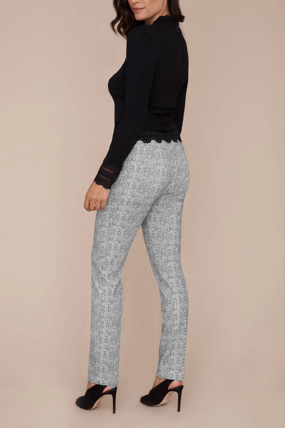Jasmine Pant - Tile Print: FINAL SALE