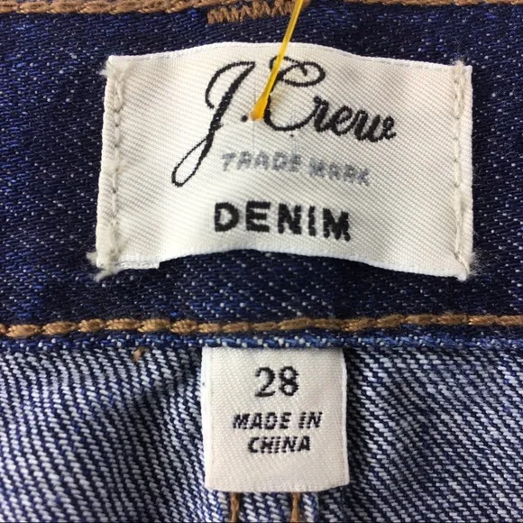 J.Crew Pencil Skirt Dark Wash
