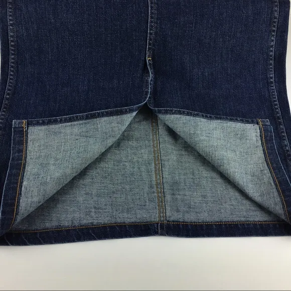 J.Crew Pencil Skirt Dark Wash