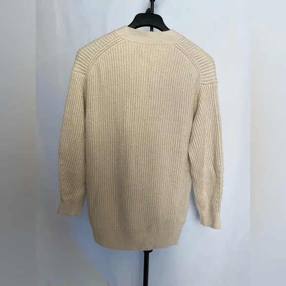 J.Crew Ribbed V-neck cardigan sweater