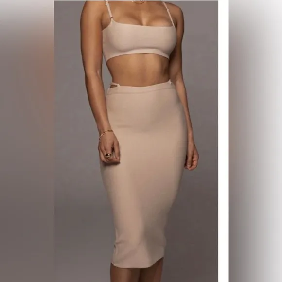 JLUXLABEL 🤎 Oat One Fine Romance Two Piece Set.