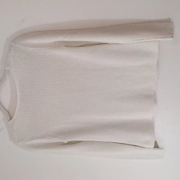𝅺joie Magdelena V-neck Sweater Winter White Small