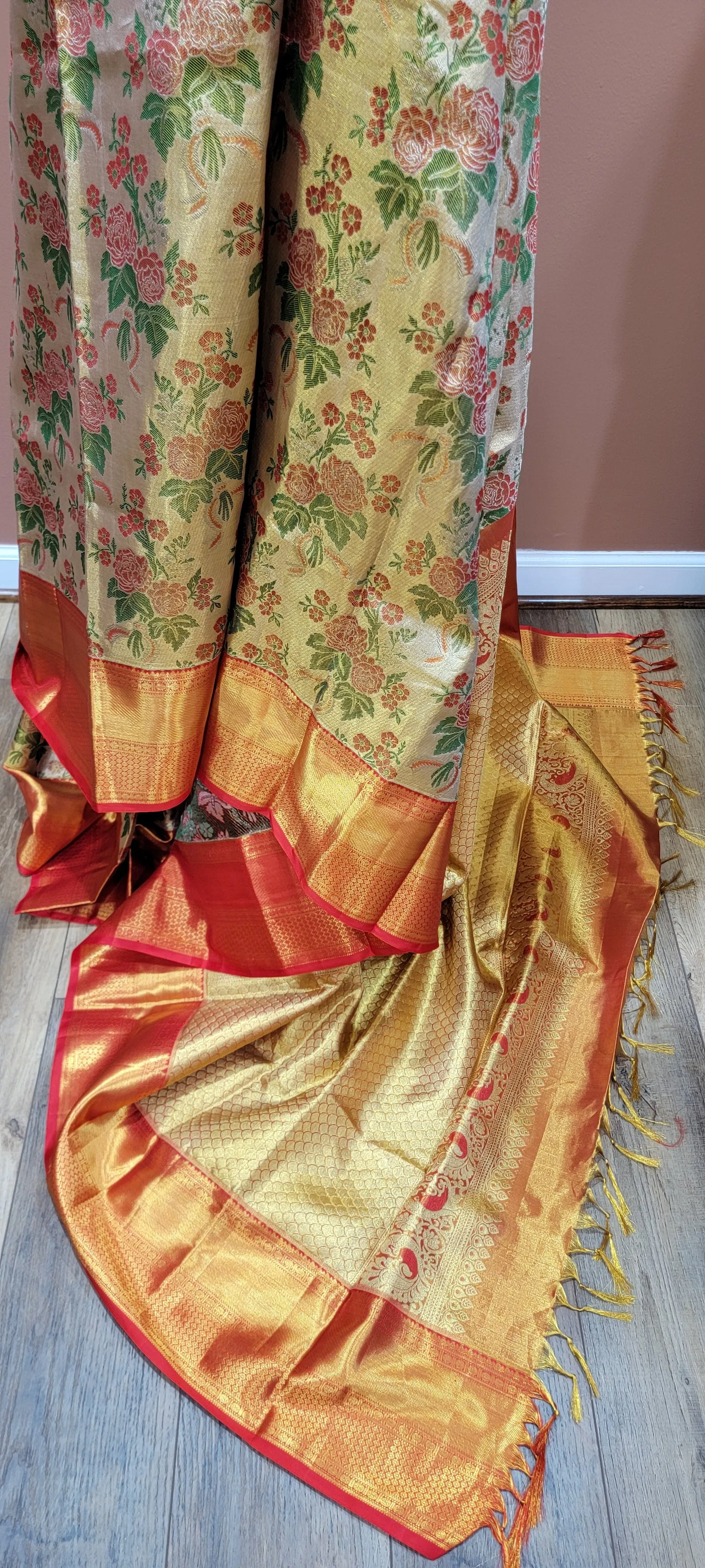 Kanchi 1 gram Gold Zari Saree Collection