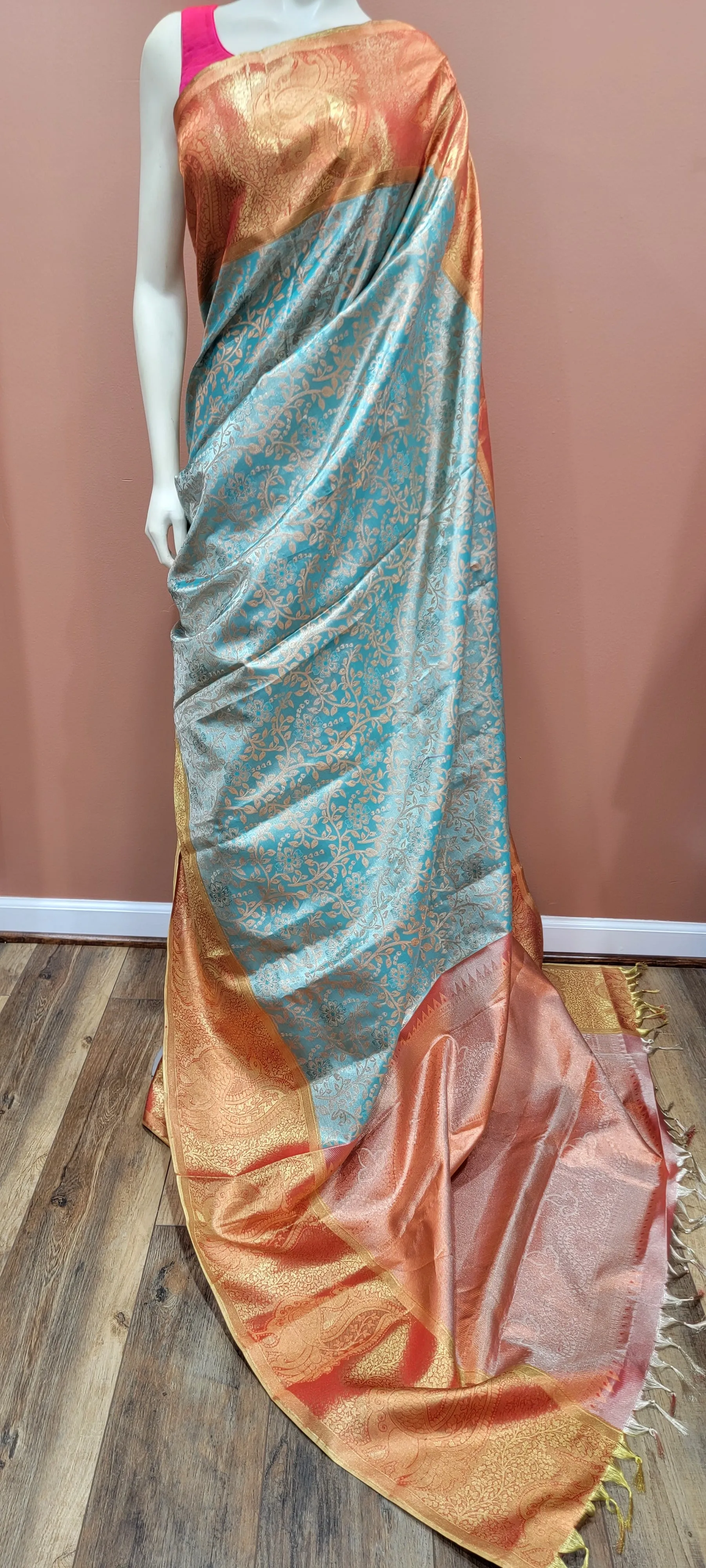 Kanchi 1 gram Gold Zari Saree Collection