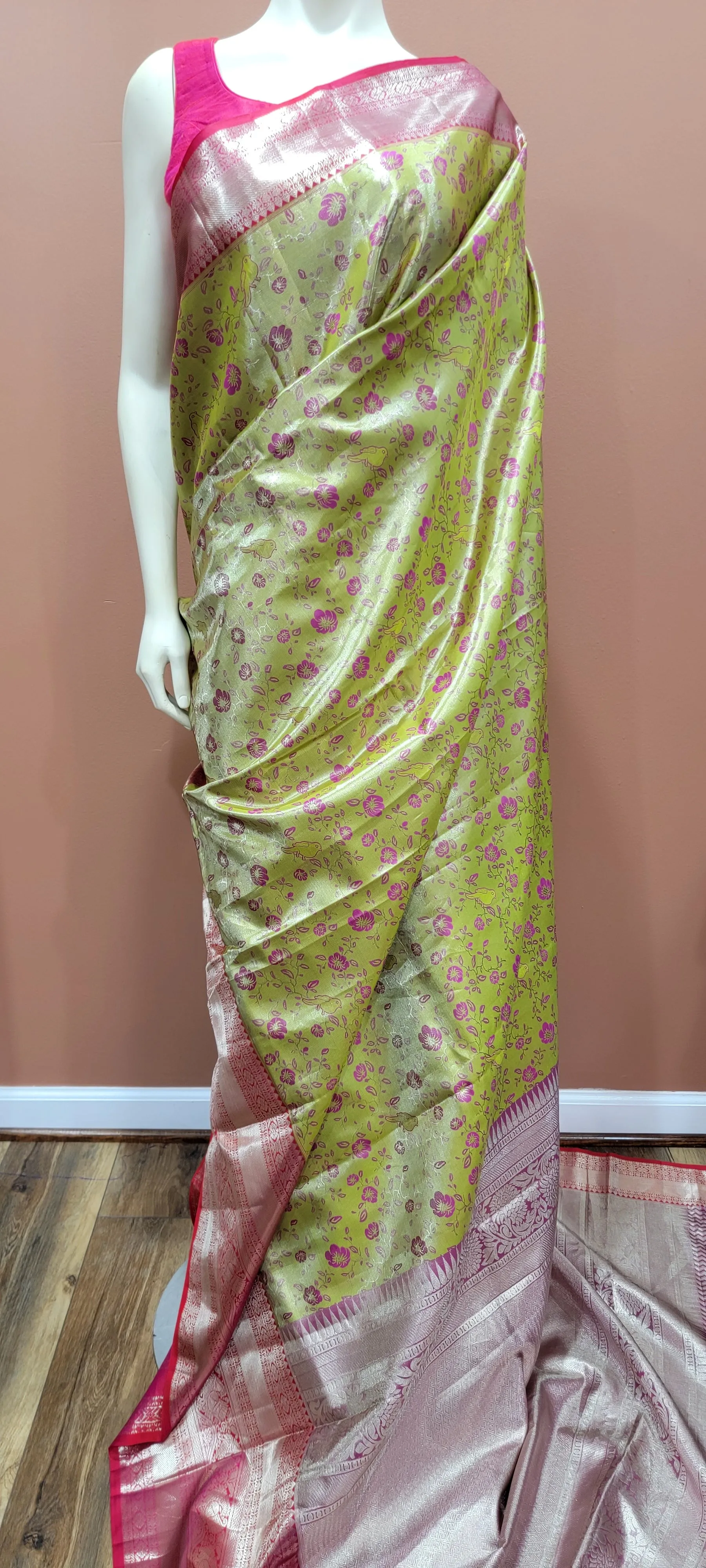 Kanchi 1 gram Gold Zari Saree Collection