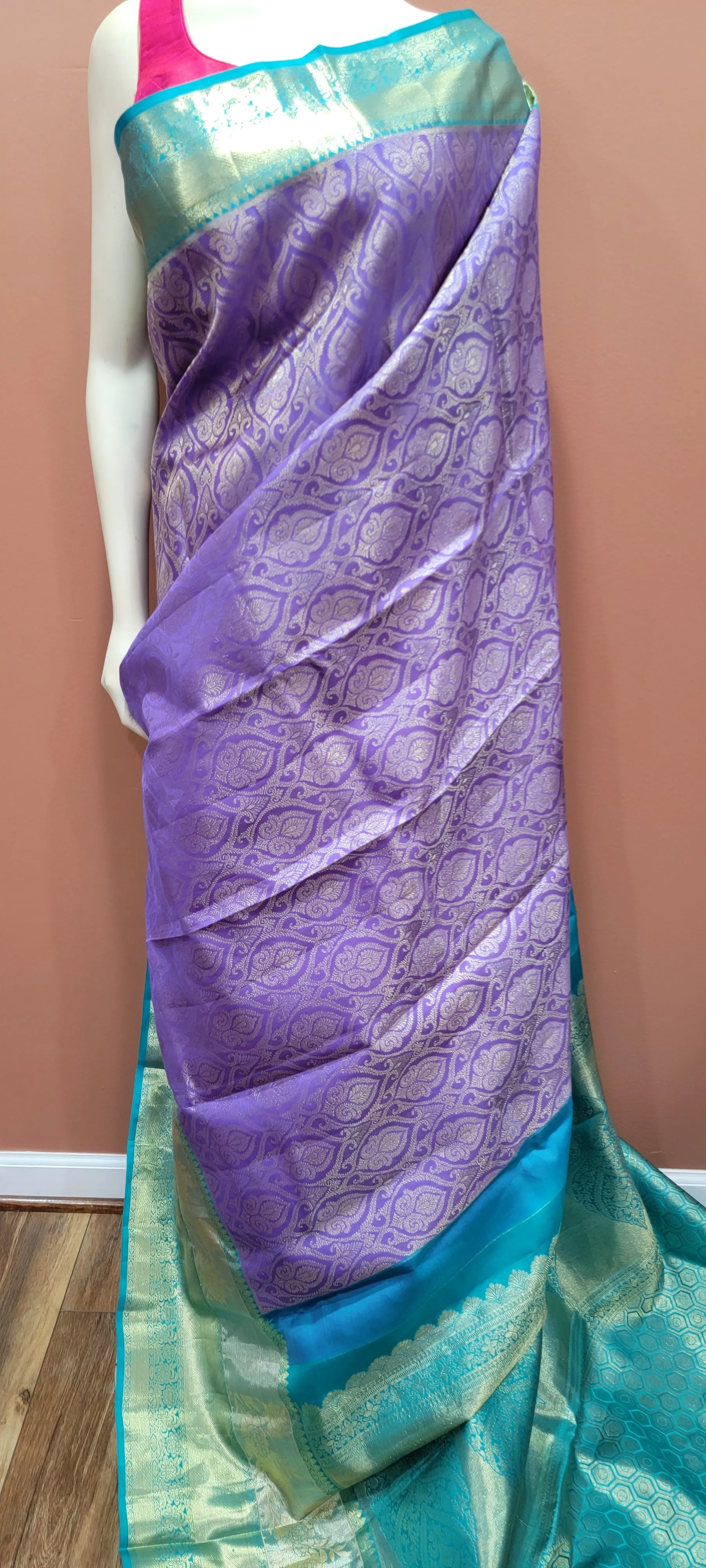 Kanchi 1 gram Gold Zari Saree Collection