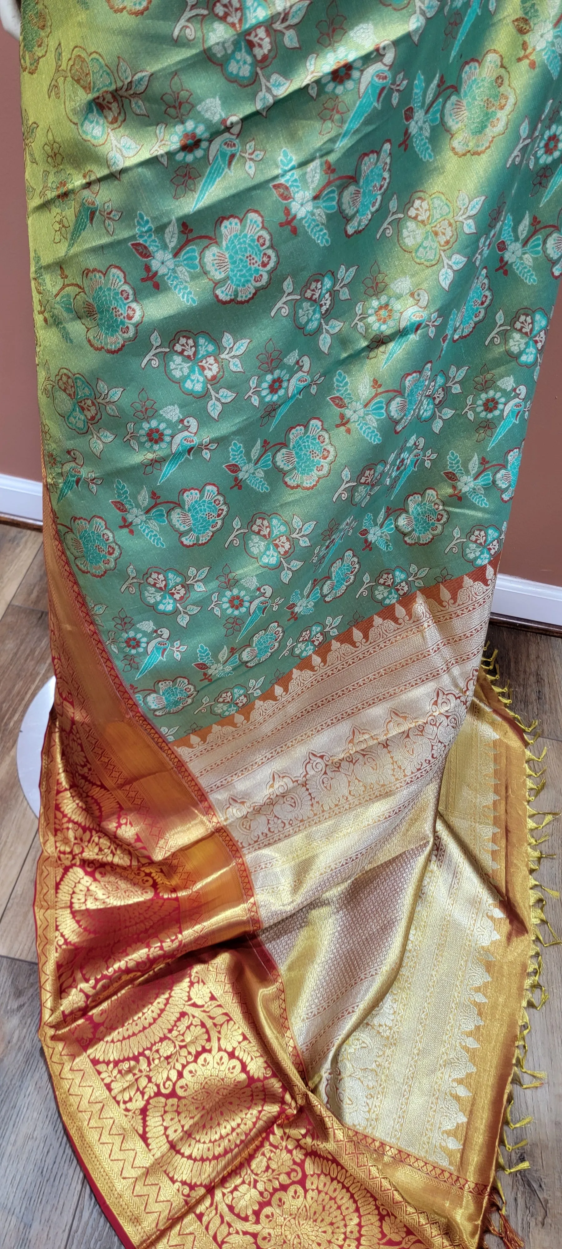 Kanchi 1 gram Gold Zari Saree Collection