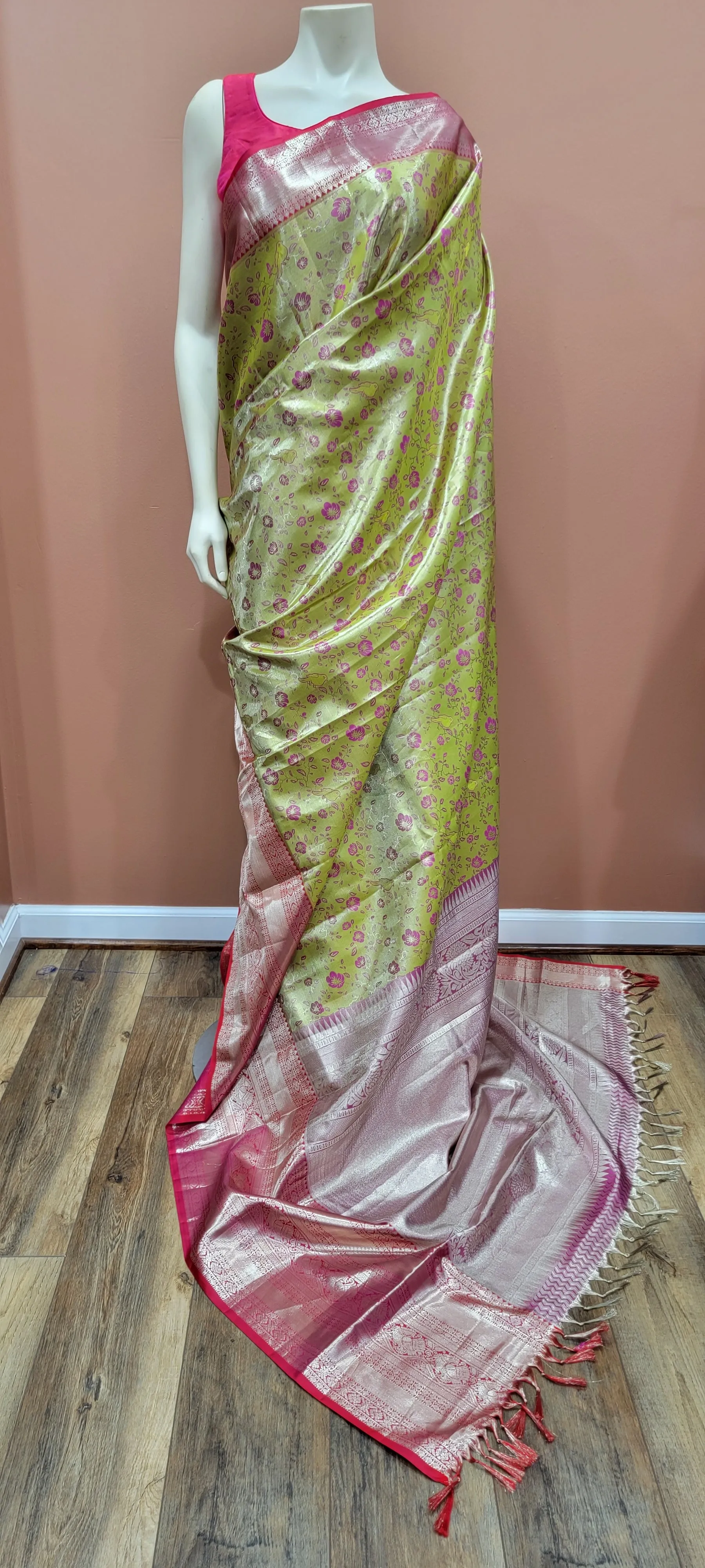 Kanchi 1 gram Gold Zari Saree Collection