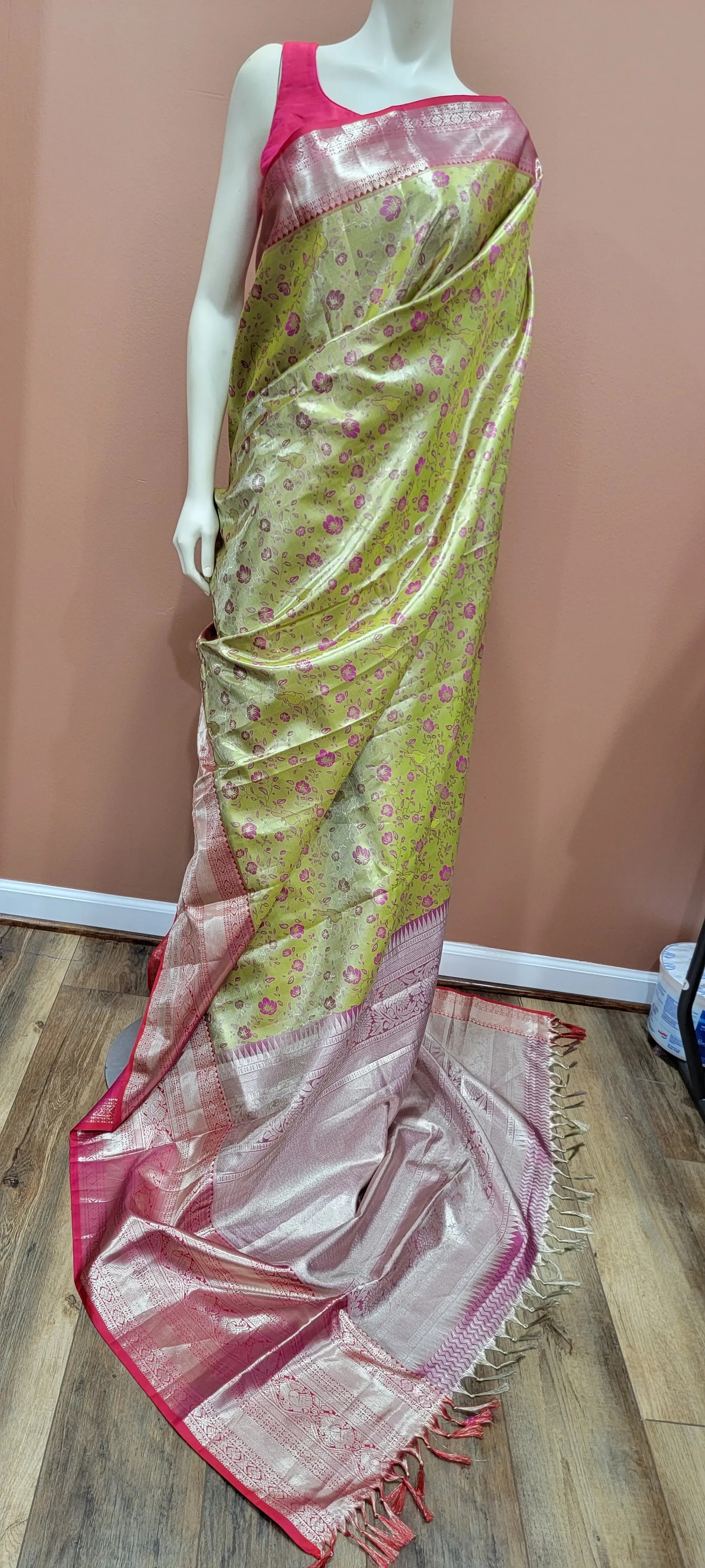 Kanchi 1 gram Gold Zari Saree Collection