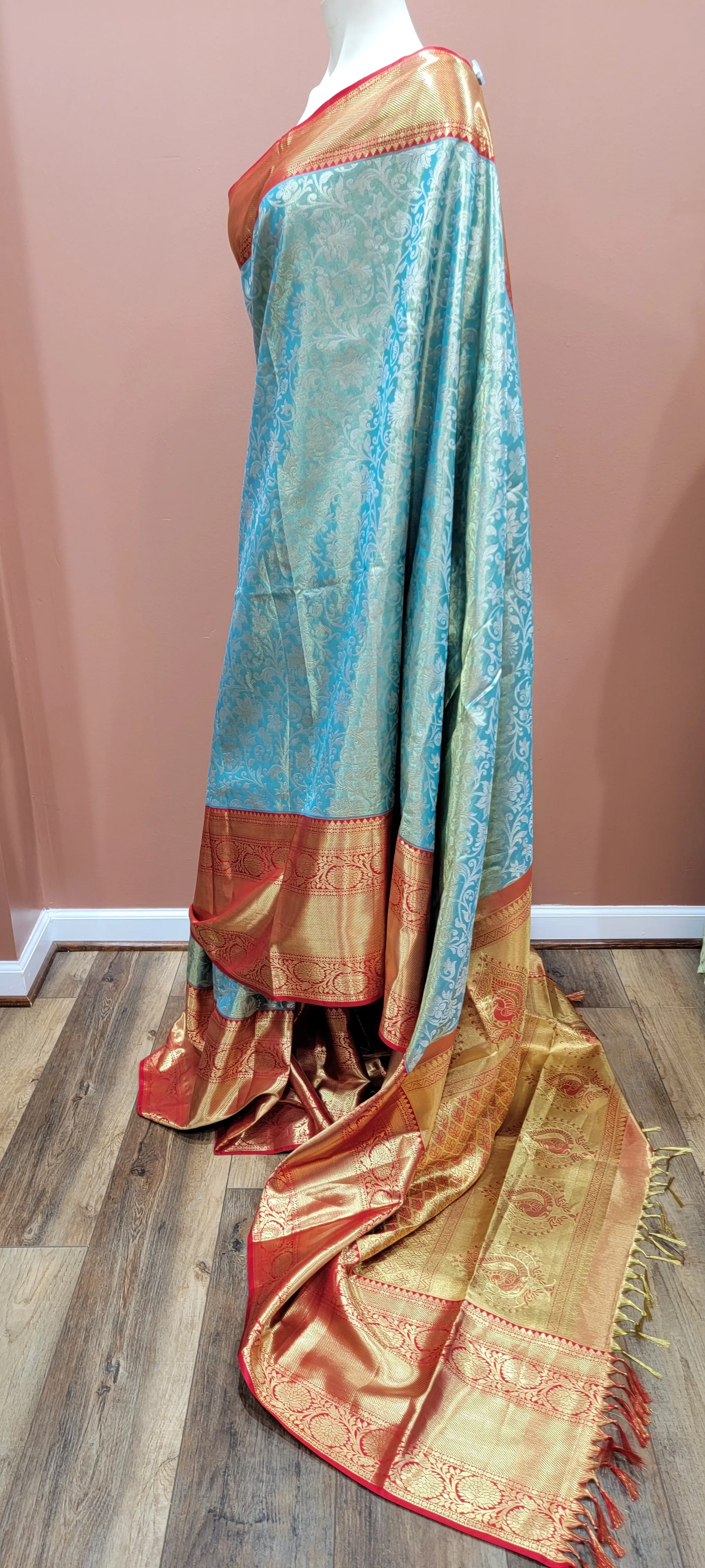 Kanchi 1 gram Gold Zari Saree Collection