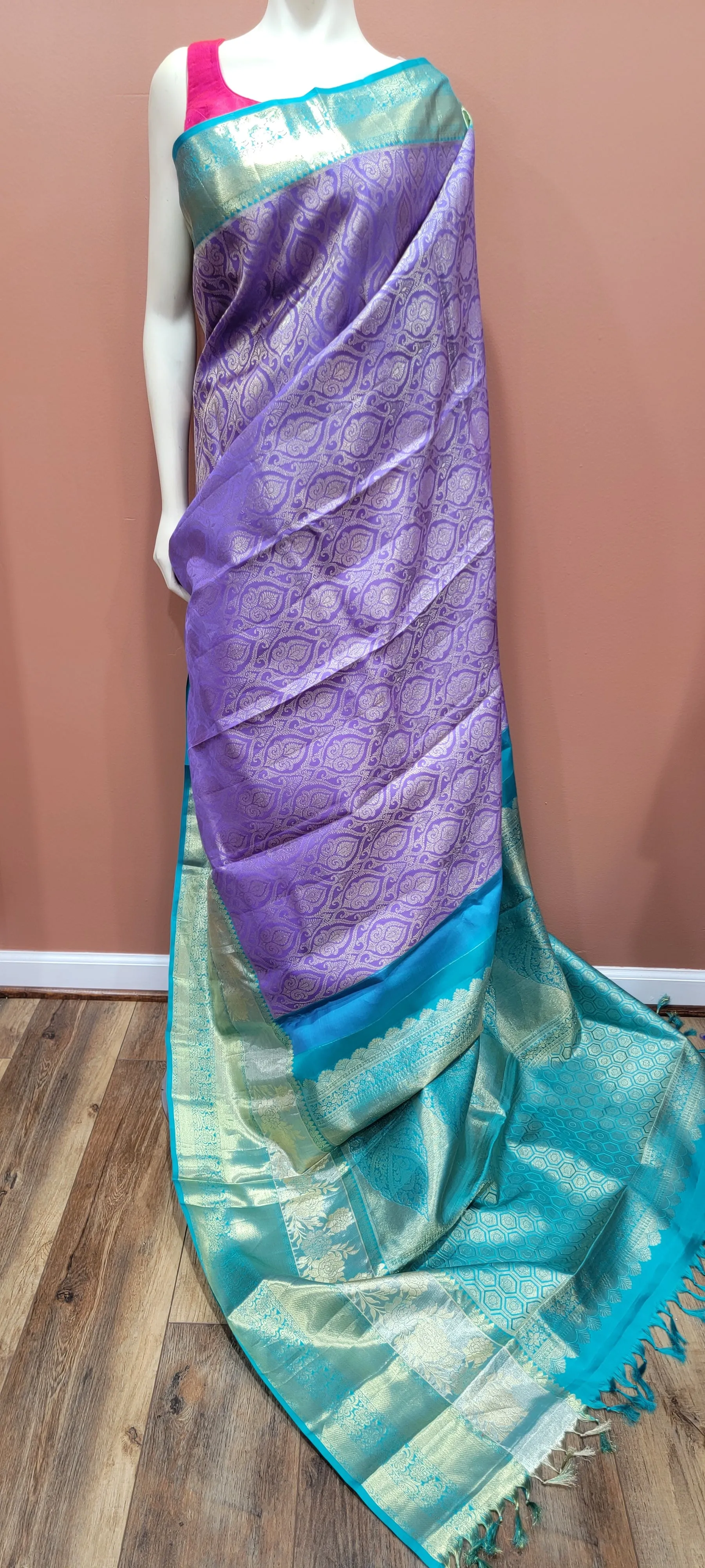 Kanchi 1 gram Gold Zari Saree Collection