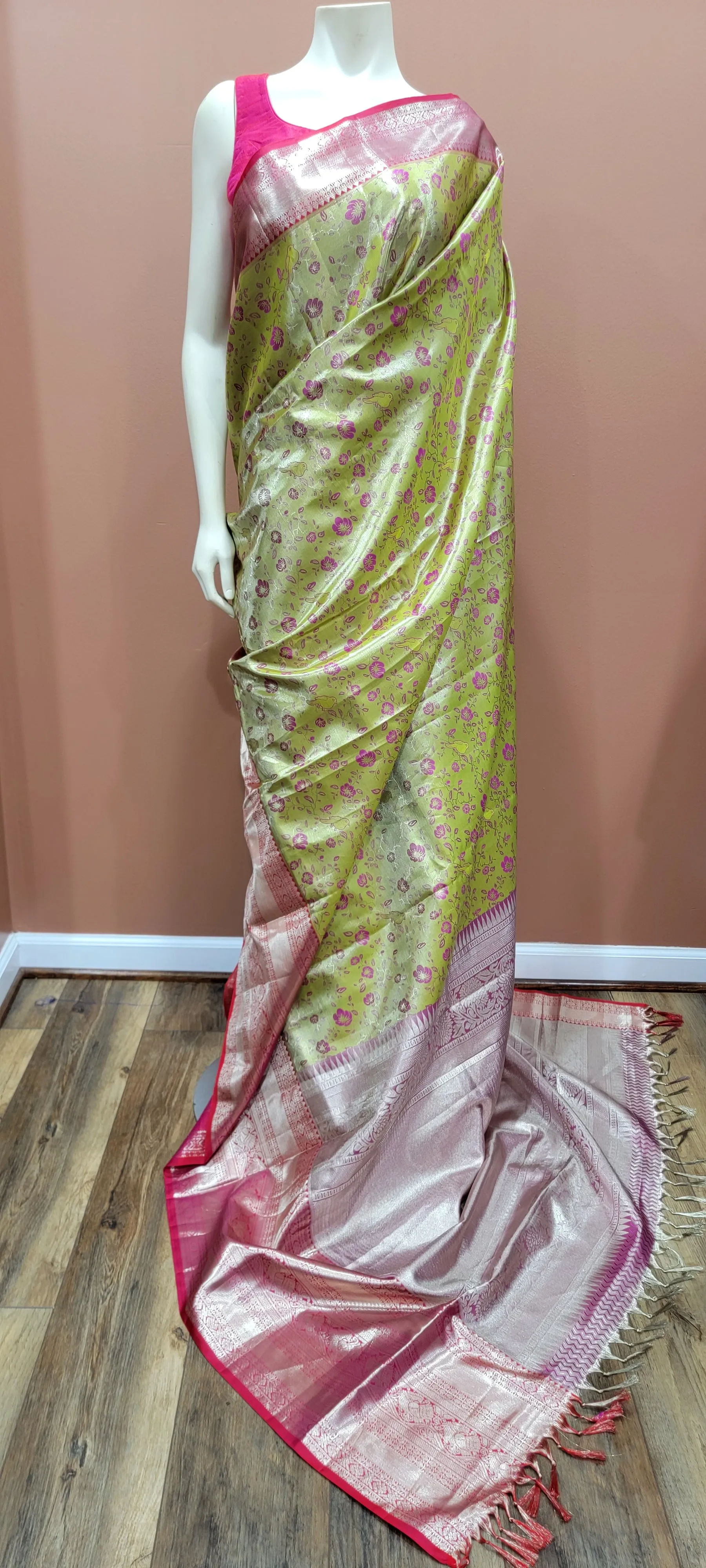 Kanchi 1 gram Gold Zari Saree Collection