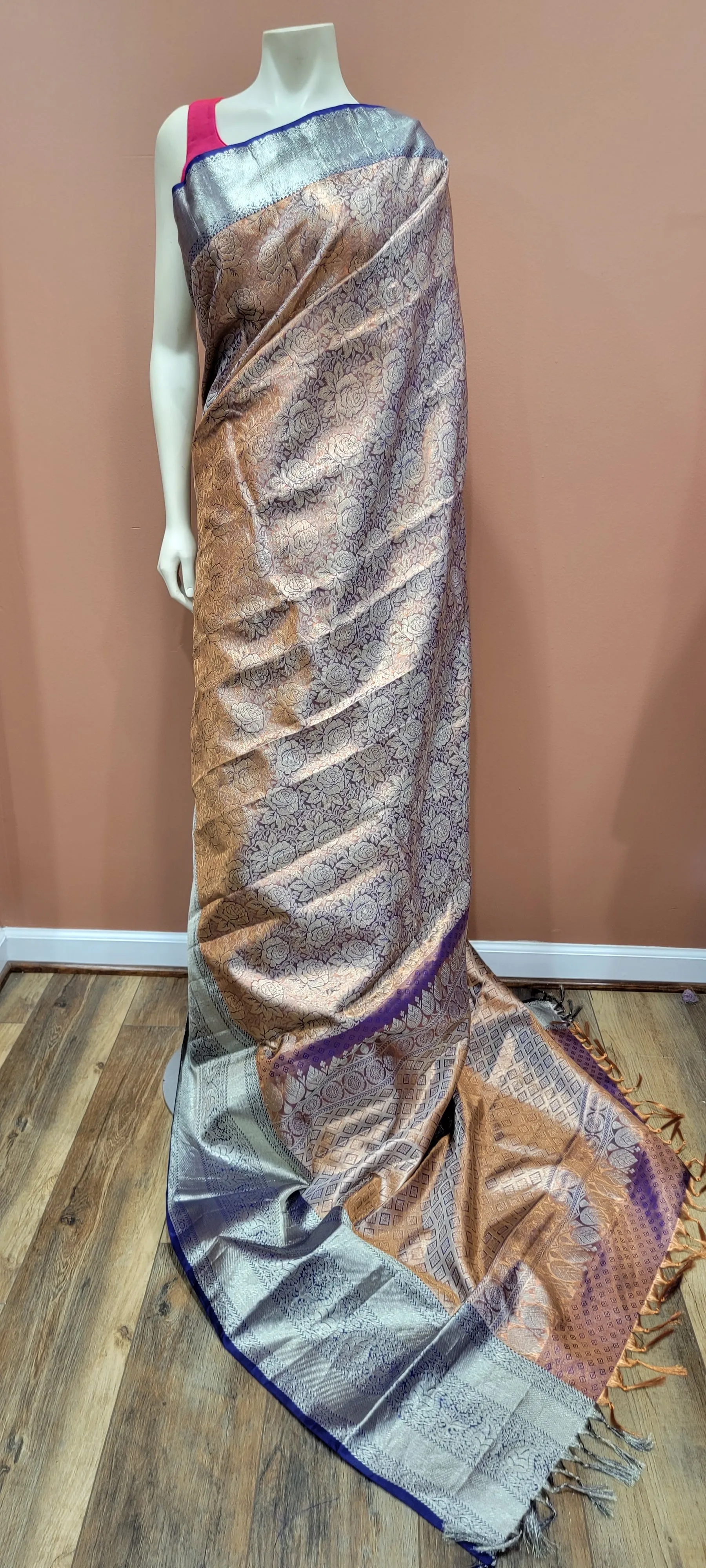 Kanchi 1 gram Gold Zari Saree Collection