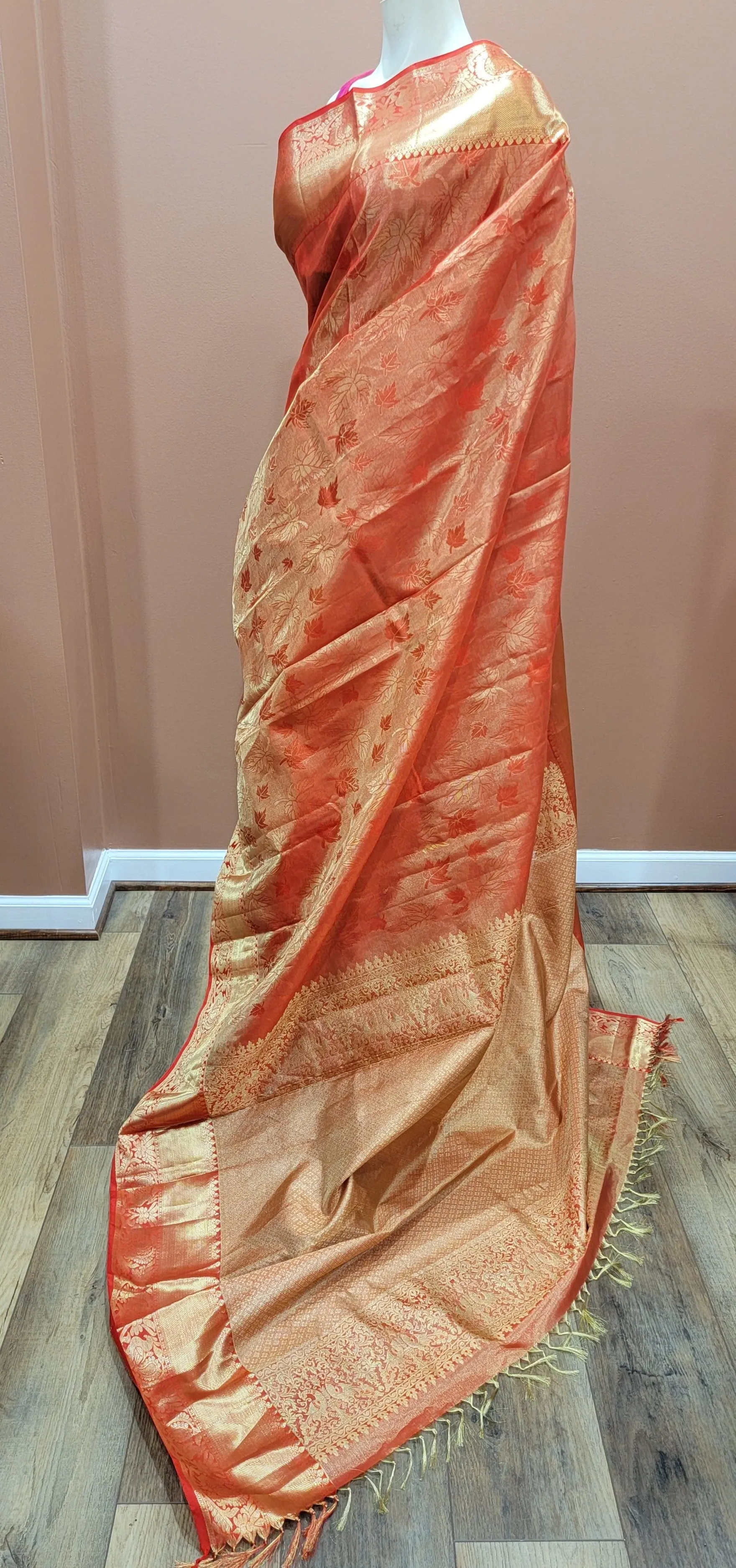Kanchi Silk Saree w/ Blouse