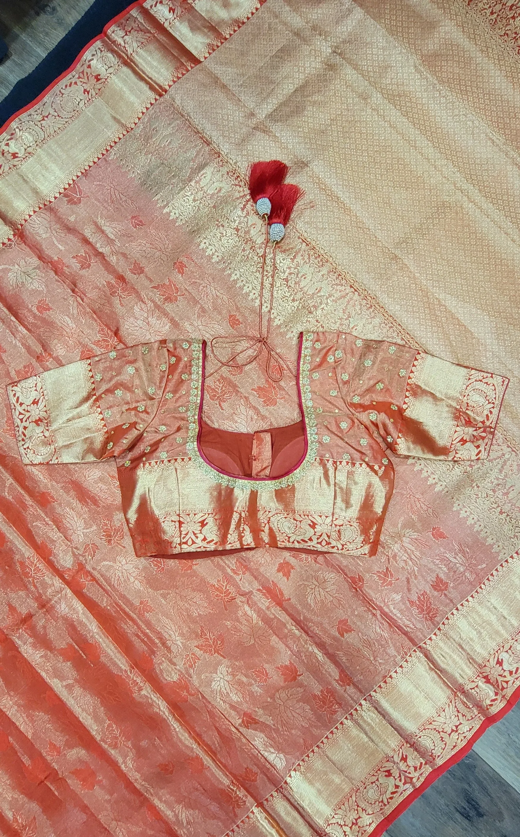 Kanchi Silk Saree w/ Blouse