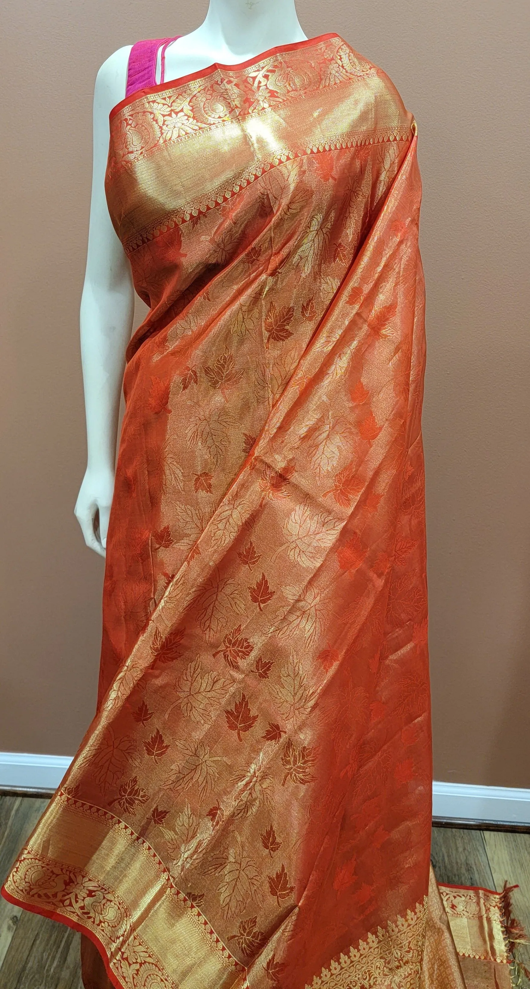 Kanchi Silk Saree w/ Blouse