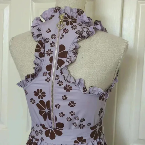 Kate Spade Flora Spade Midi Dress