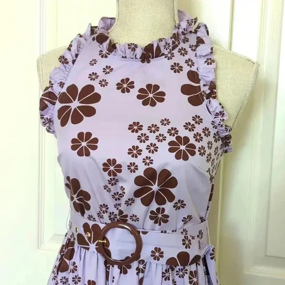 Kate Spade Flora Spade Midi Dress