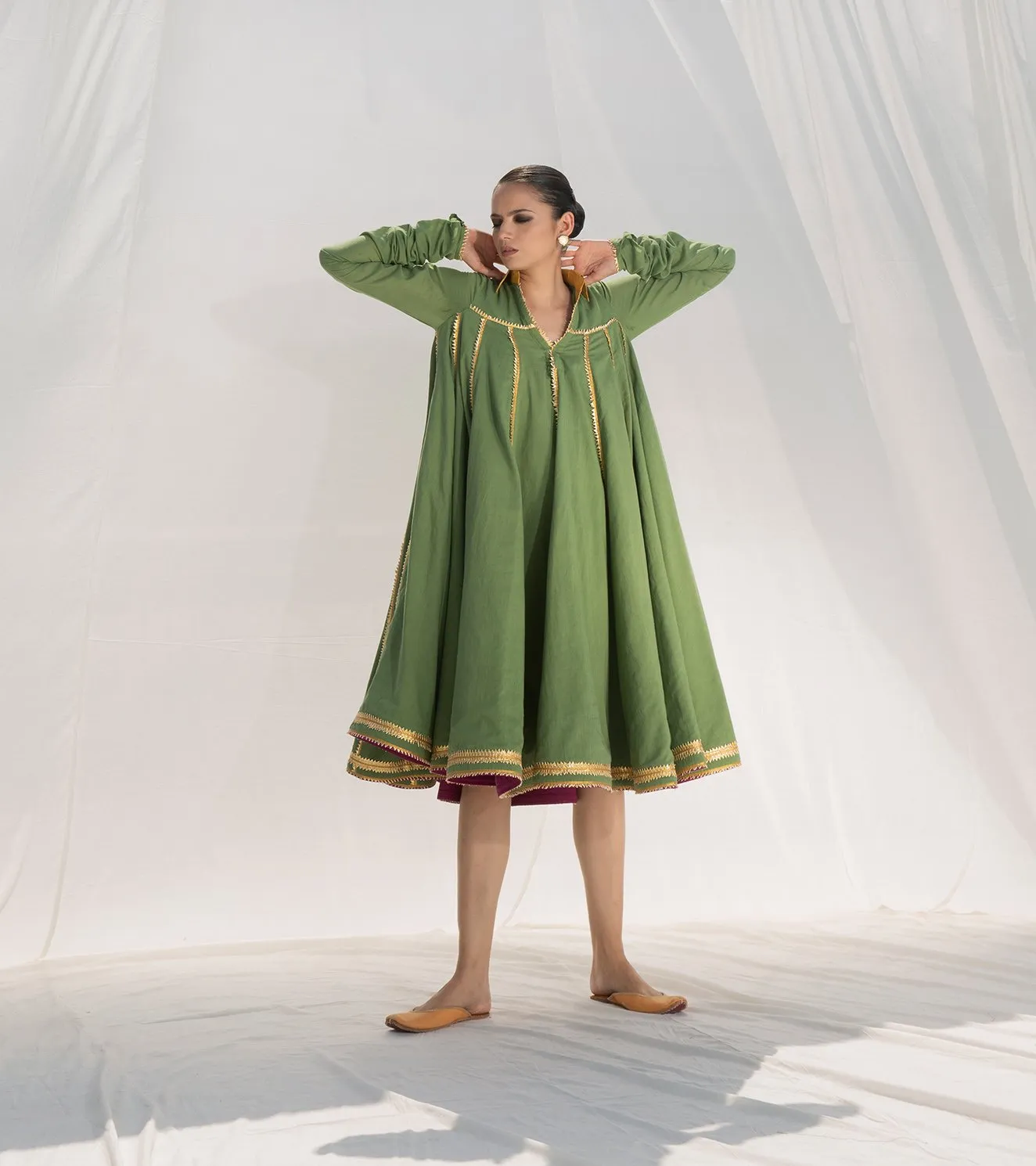 Khara Kapas   I   Mogra Kali Dress