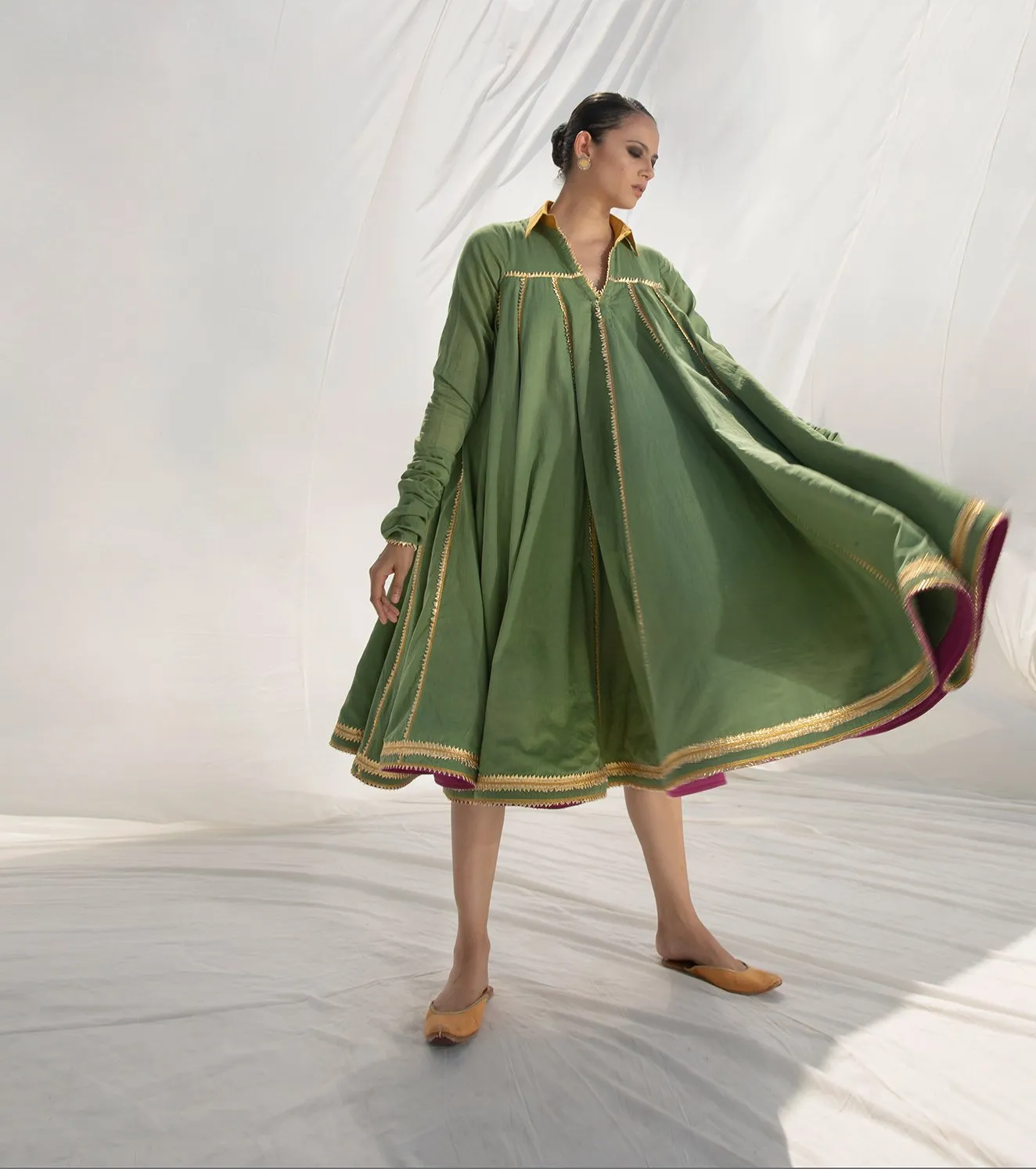 Khara Kapas   I   Mogra Kali Dress