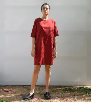 Khara Kapas Maple Shift Dress