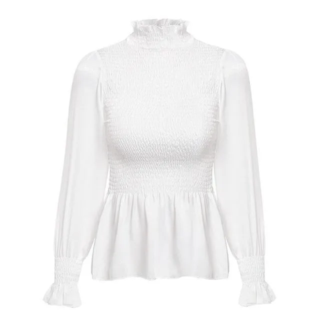 Kind Day Ruffle Blouse - Orange