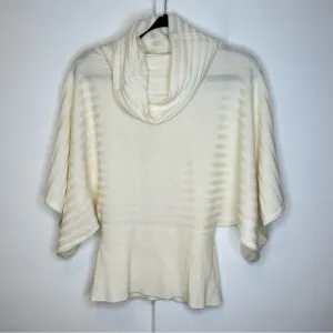 Kroshetta by Papillon Vintage Dolman Sleeve Turtleneck Sweater