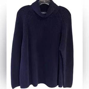Land’s End Long Sleeve Cotton Pullover Sweater Size XL
