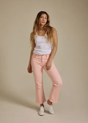 Lark Ankle Bootcut || Peach