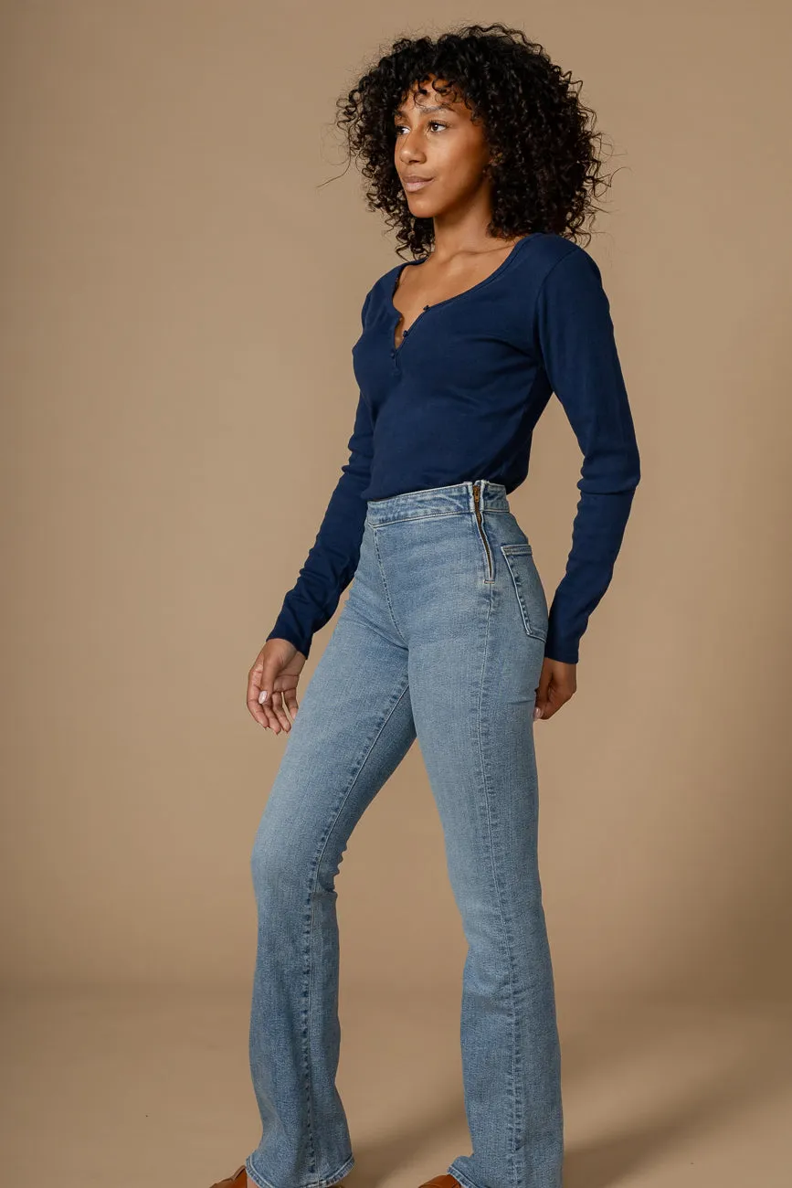 Lark Bootcut Pull On Pant || Boulevard