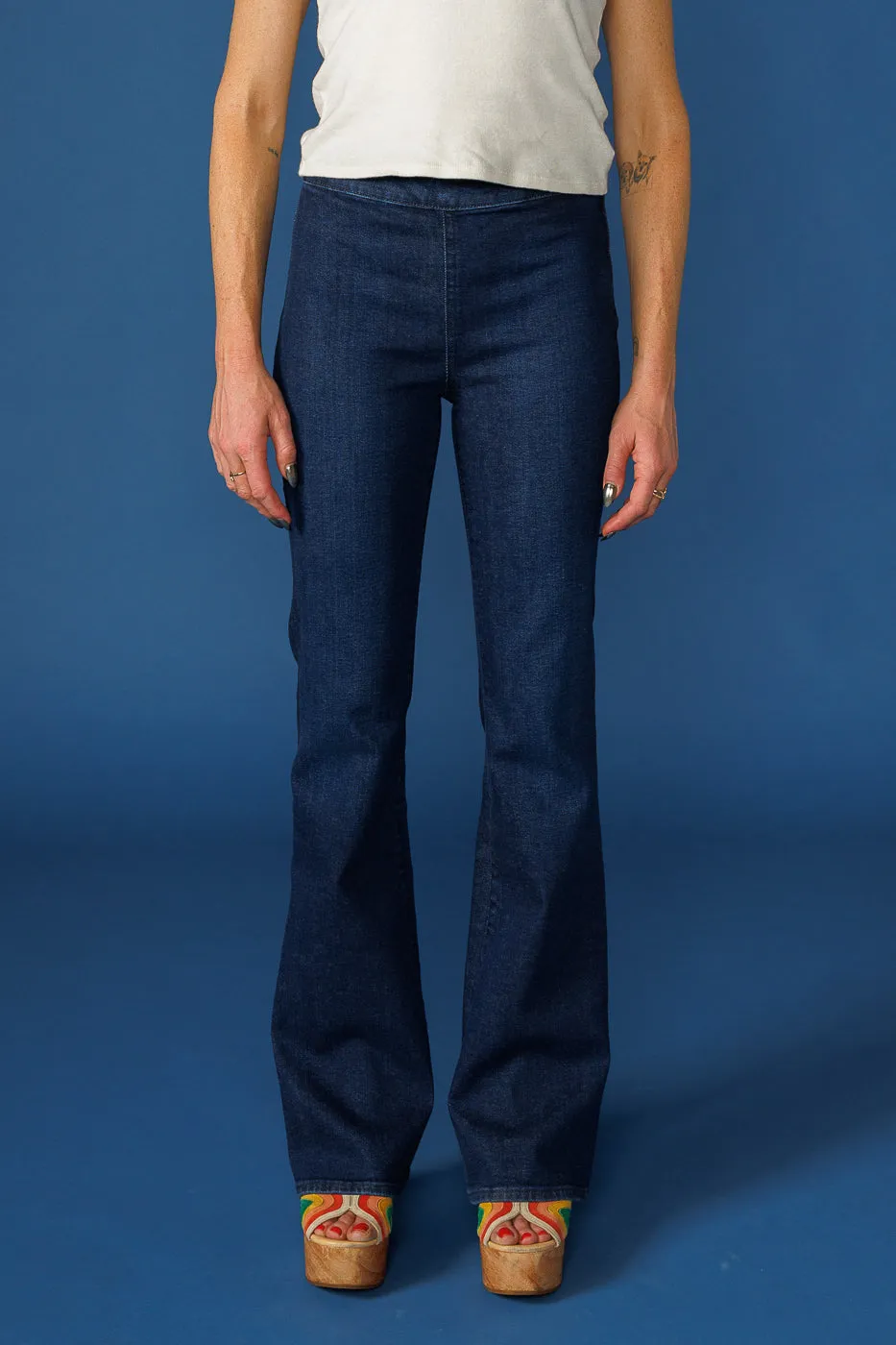 Lark Bootcut Pull On Pant || Quietude