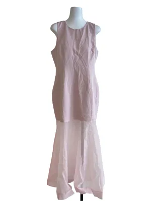Lemonade Pink Shift Long Dress