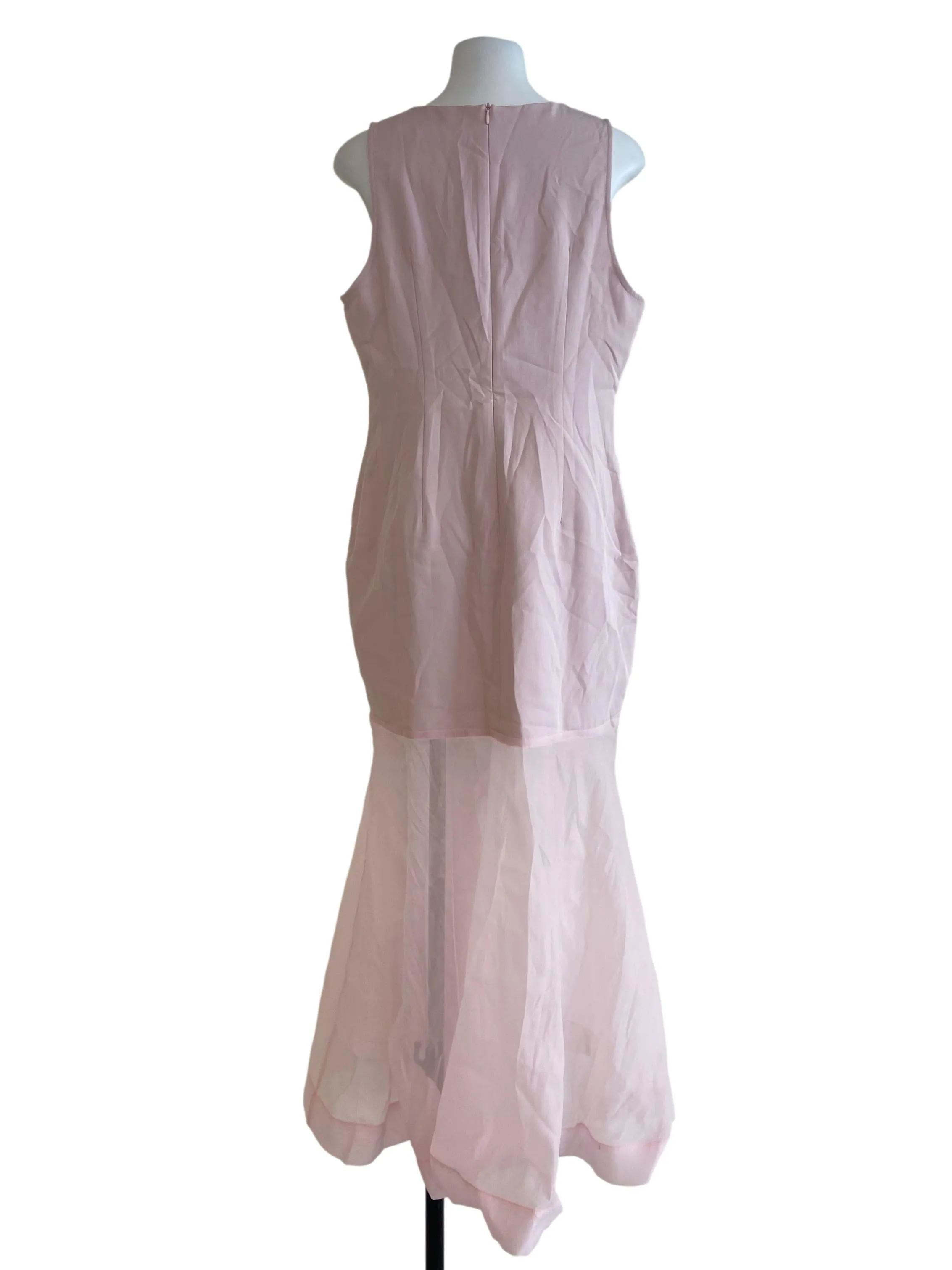 Lemonade Pink Shift Long Dress