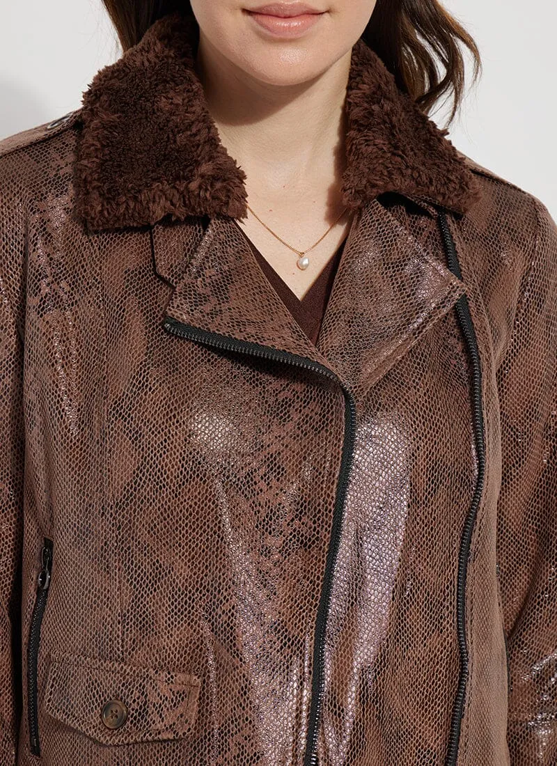 Liana Detachable Collar Jacket