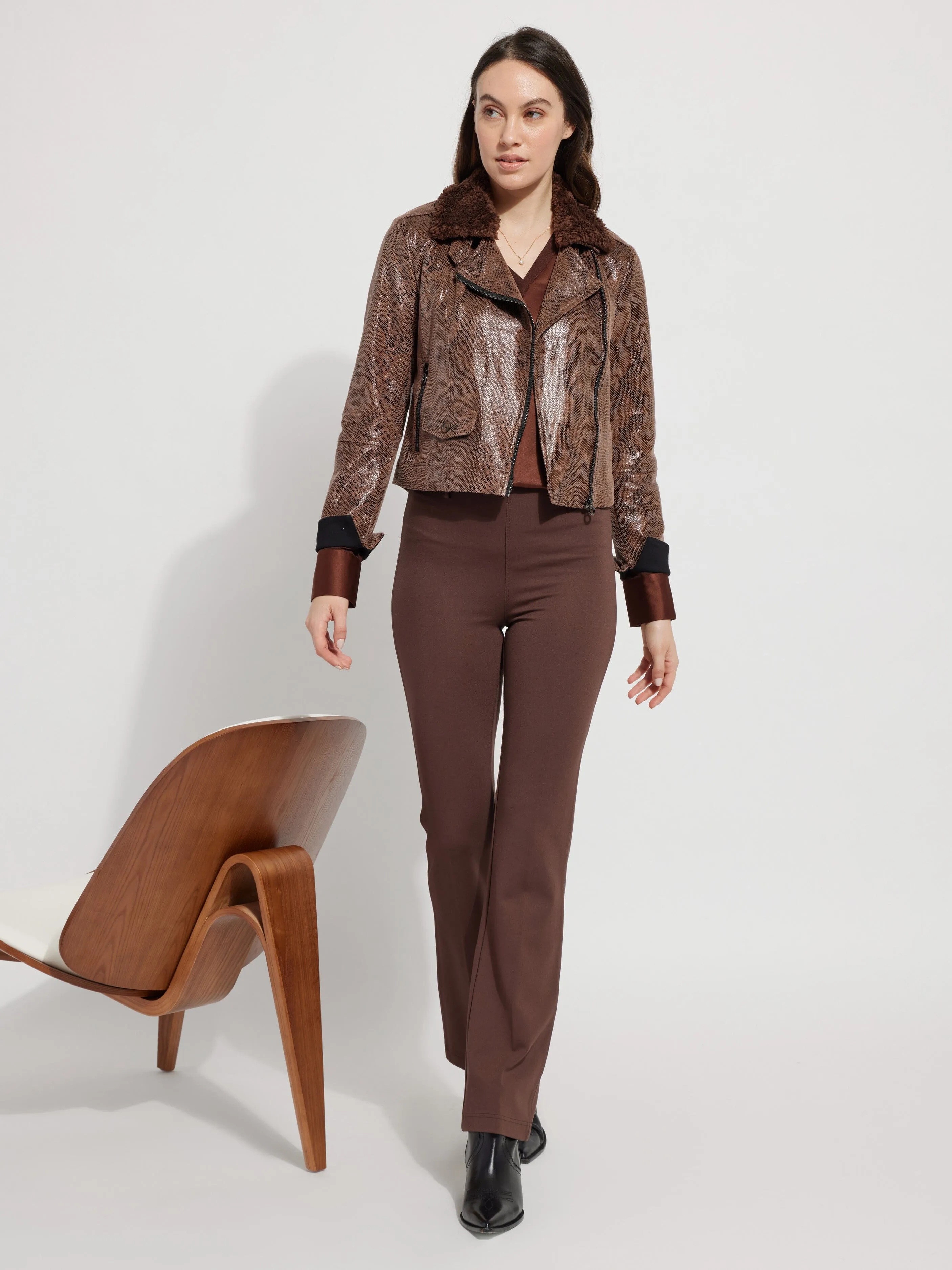 Liana Detachable Collar Jacket