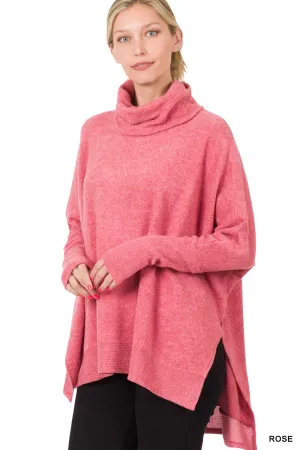 Living For Fall Poncho Rose