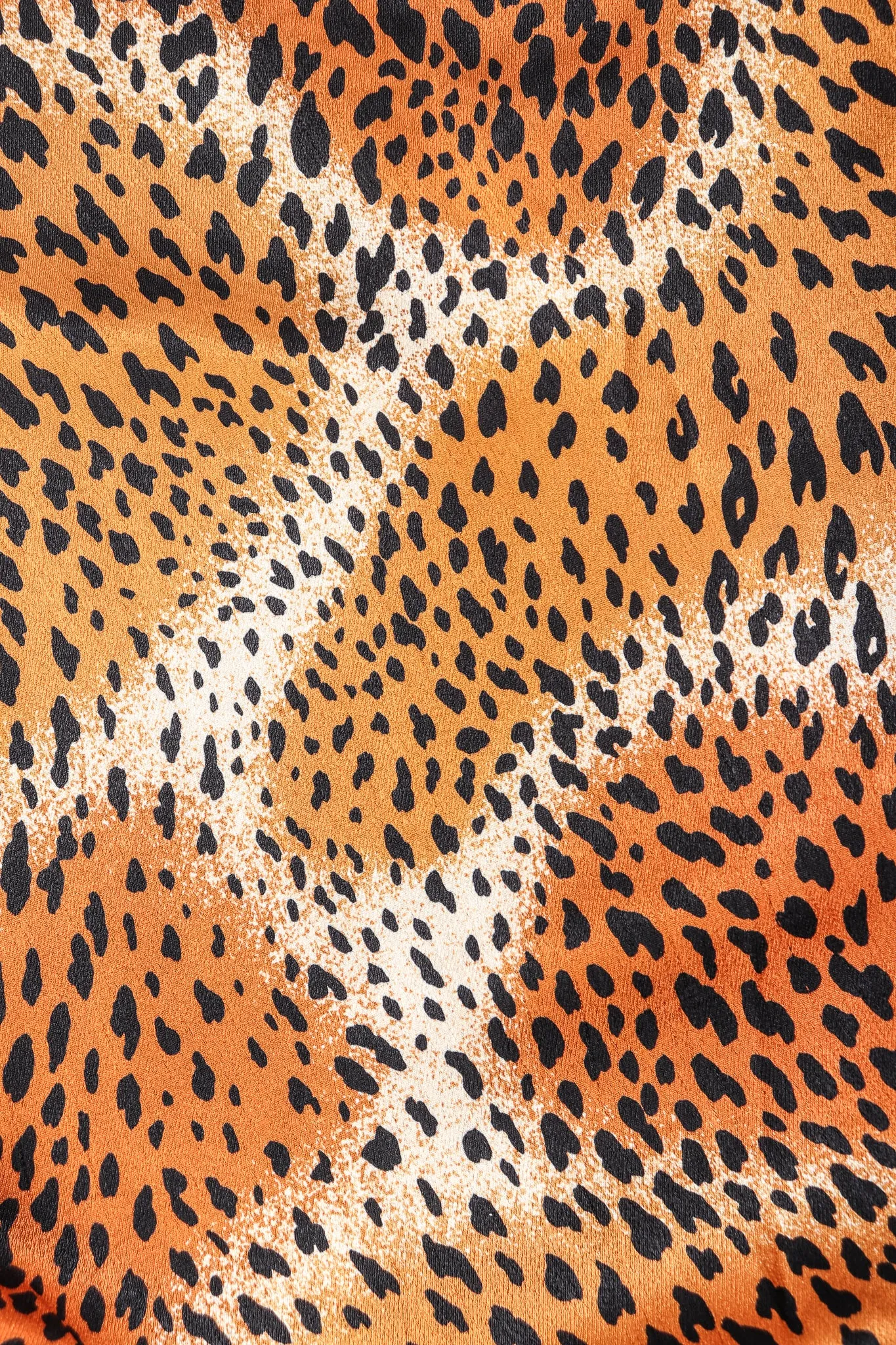 Longline Silk Cheetah Jacket