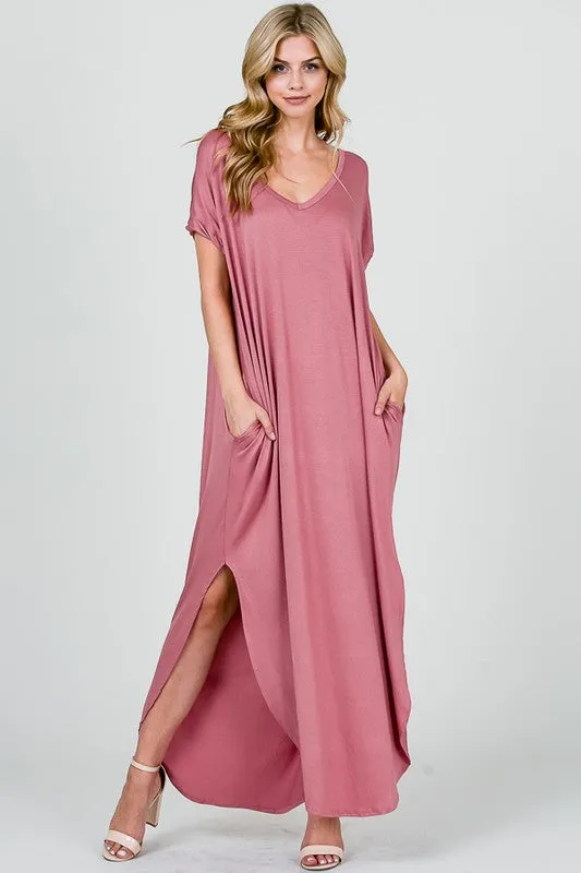 Lounging in Mauve