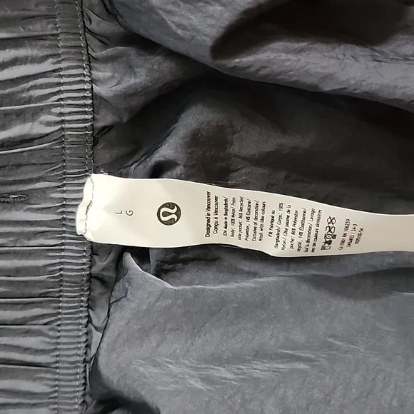 Lululemon Nylon Cargo Mini Skirt in Oil Blue NWT