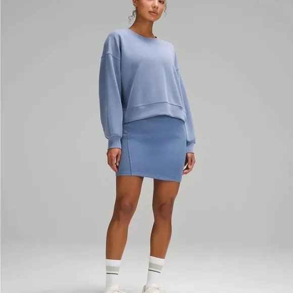 Lululemon Scuba Skirt NWT Scuba High Rise Mini Skirt Oasis Blue
