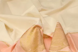 Lyte weight Pattu Sarees online,South Indian Sarees,Pure Silk Sarees,Kanjivaram Saree,kanchi pattu saree,Zari saree,off white saree - NIHIRA