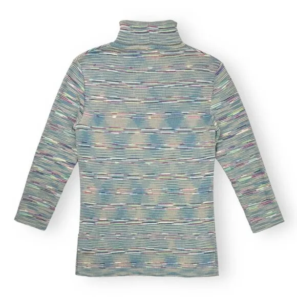 M Missoni Space Dye Turtleneck Sweater - sz 8