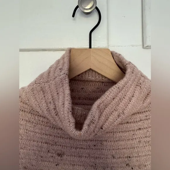Madewell Donegal Rib Knit Marled Sweater Medium