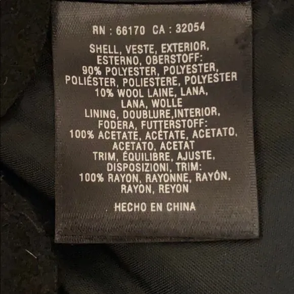 MAEVE ANTHRO Layered scallop black skirt size 6