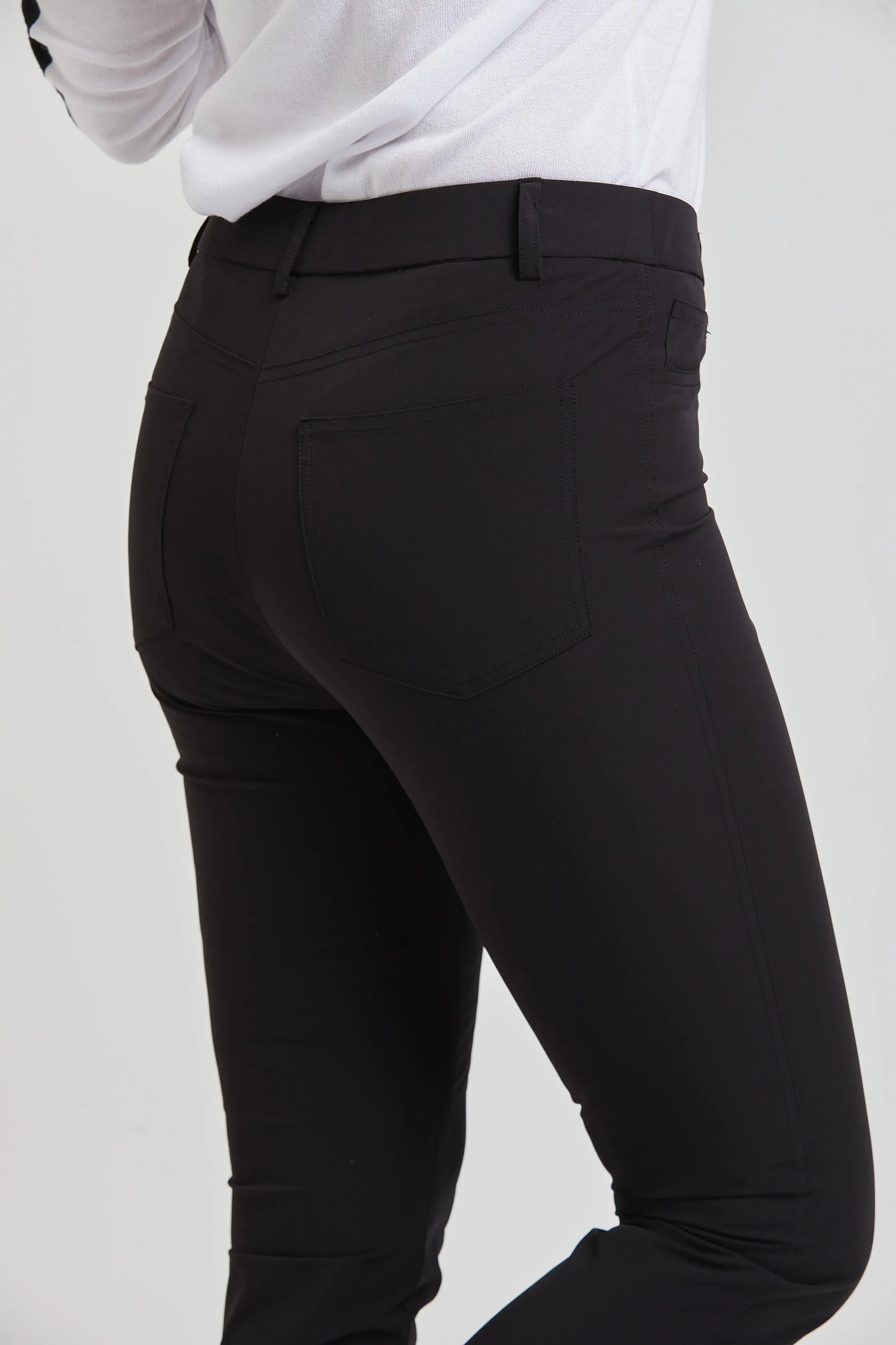 Majestic Stretch Kendra Slim Elastic Waist Jean