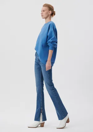 Maria Slit Dark Gold Icon Jean Pants