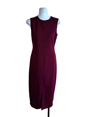 Maroon Shift Dress