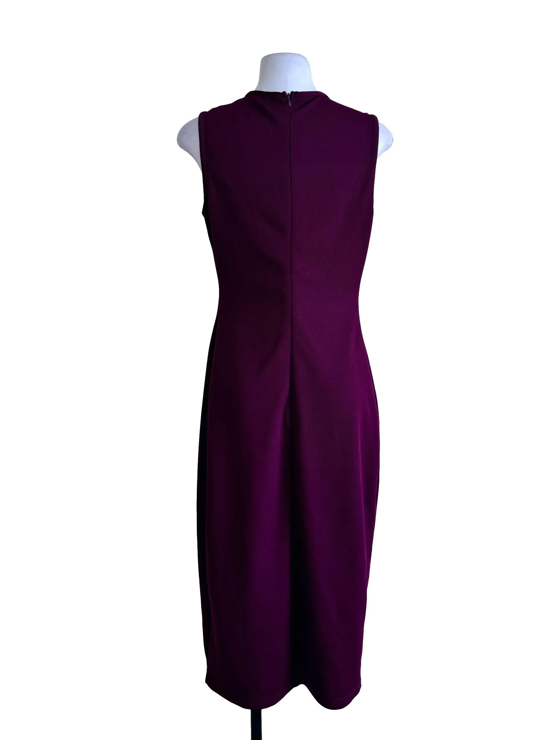 Maroon Shift Dress
