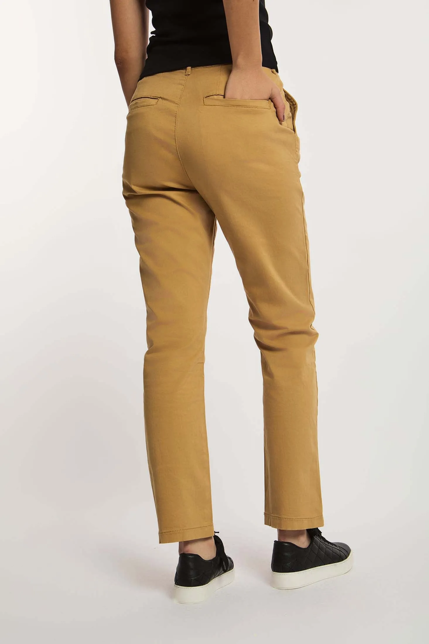 Men Denim Slim Fit Yellow